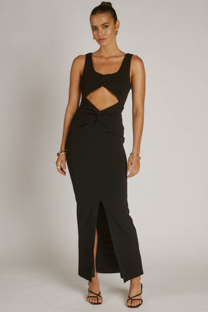 Zariah Reversible Dress- Black