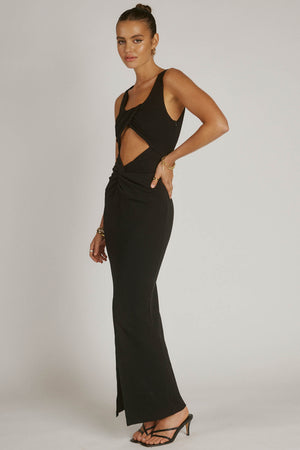 Zariah Reversible Dress- Black