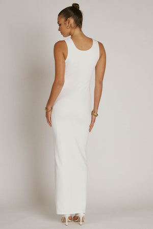 Zariah Reversible Dress- White