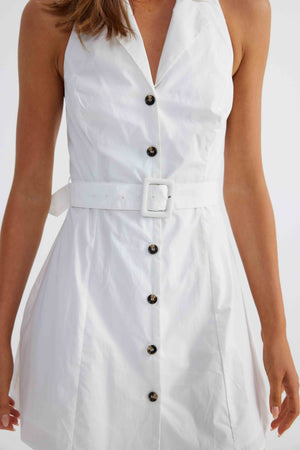 Constance Mini Dress- White