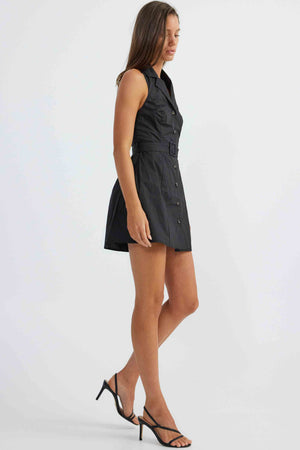 Constance Mini Dress- Black
