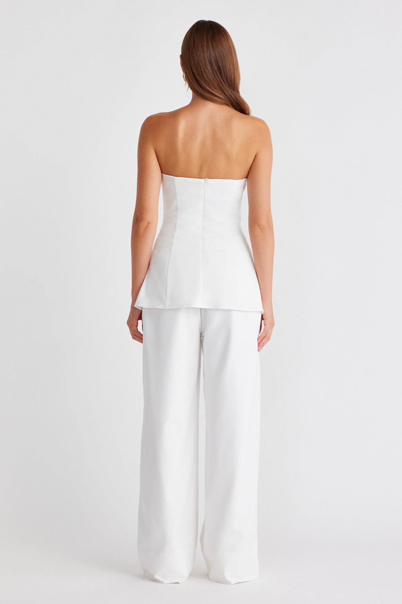 Mimi Longline top-White