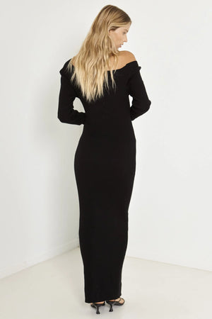 Aurora Maxi Dress-Black