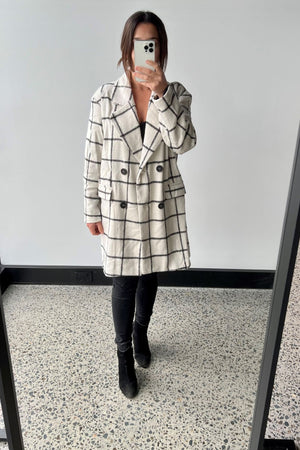 Jolie Coat - White