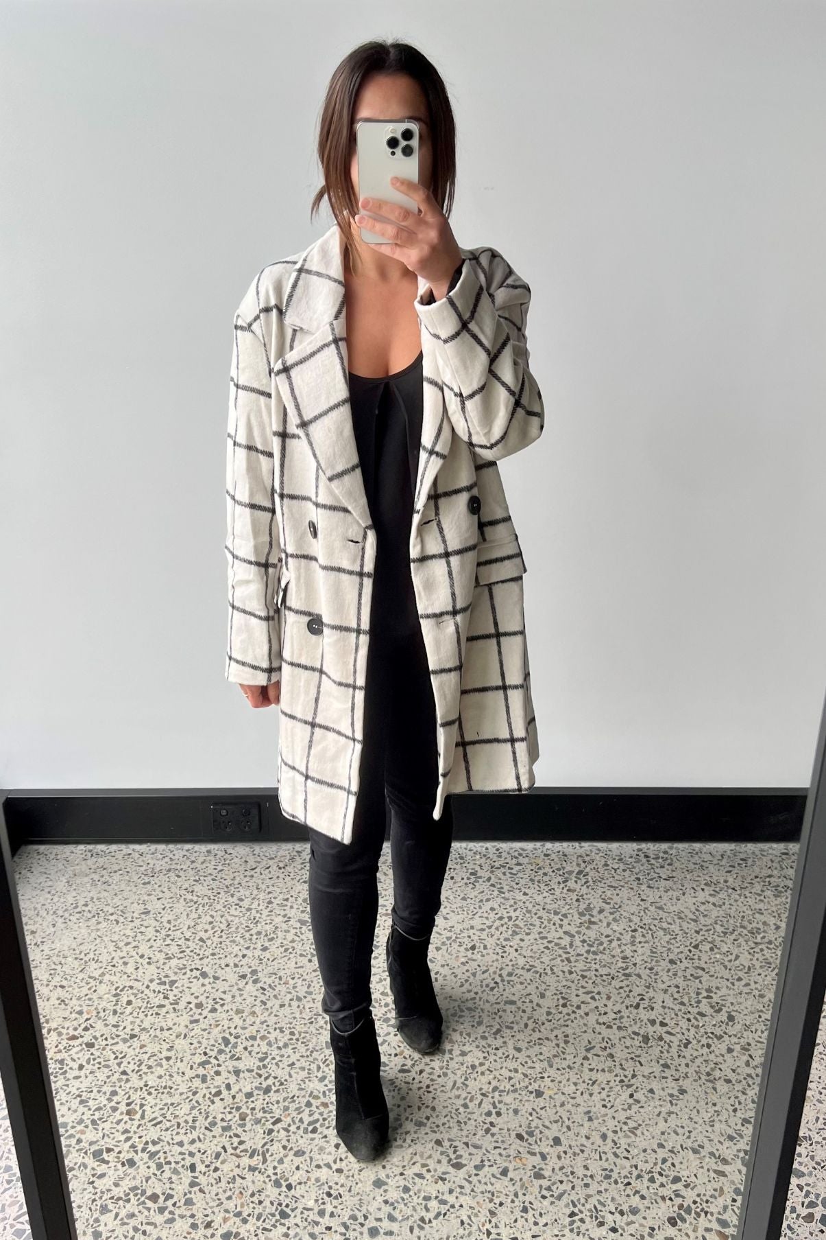 Jolie Coat - White