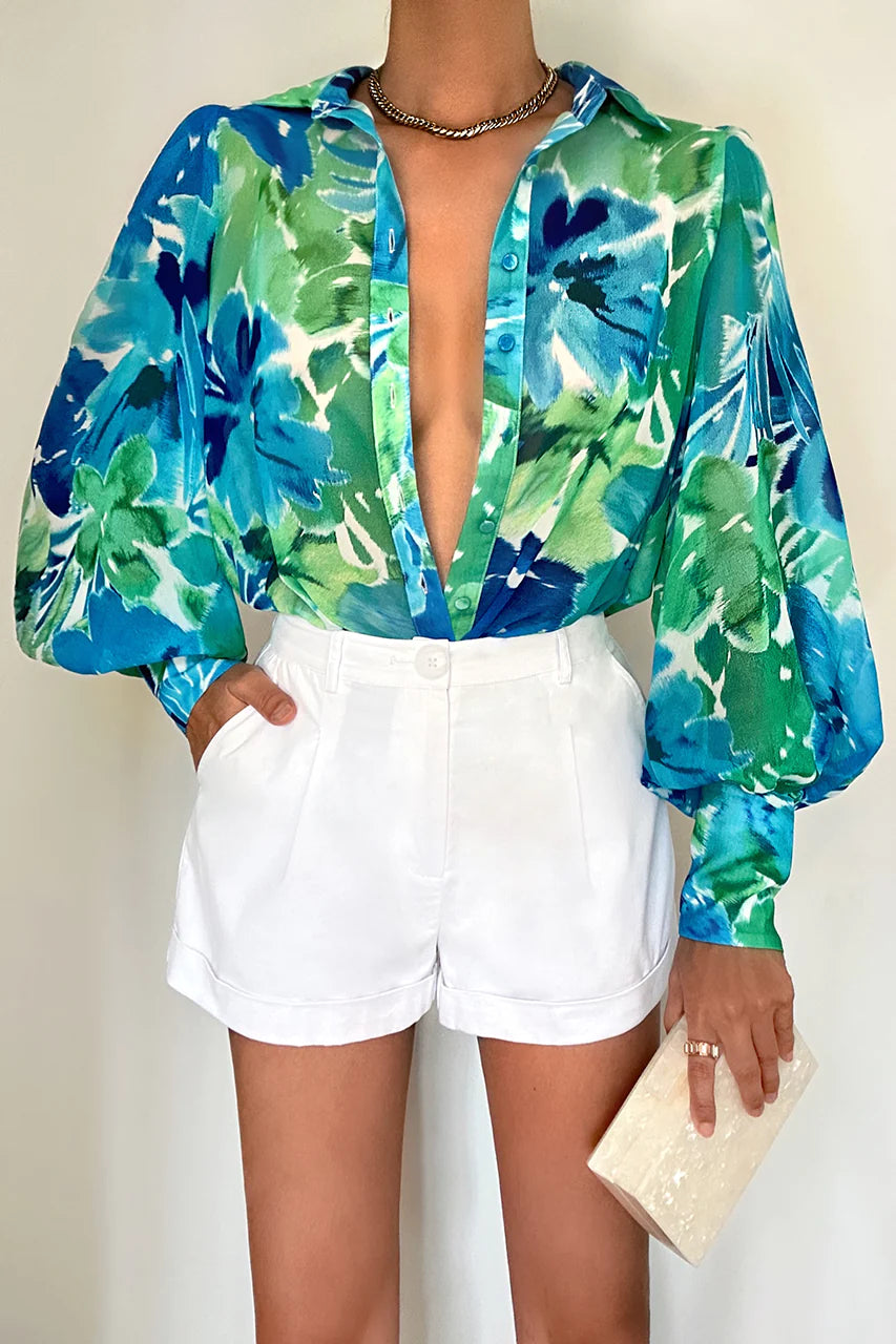 Fleetwood Blouse - Stelani Blue