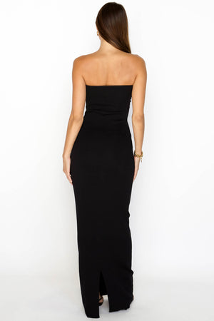 Maia Maxi Dress- Black