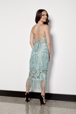 Khaleesi Dress- Sage