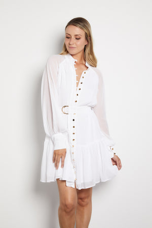 Harper Dress- White
