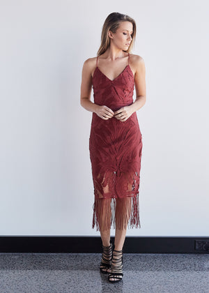 Khaleesi Dress-Rose