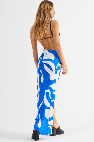 Kai Skirt- Blue Swirl